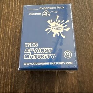 New Kids Against Maturity Expansion Pack Volume 2 - 100 More Cards! New, Sealed